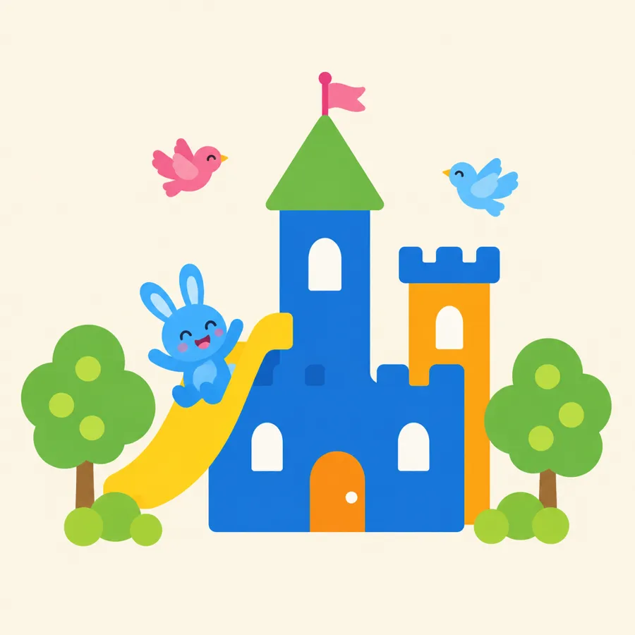 Illustrated castle